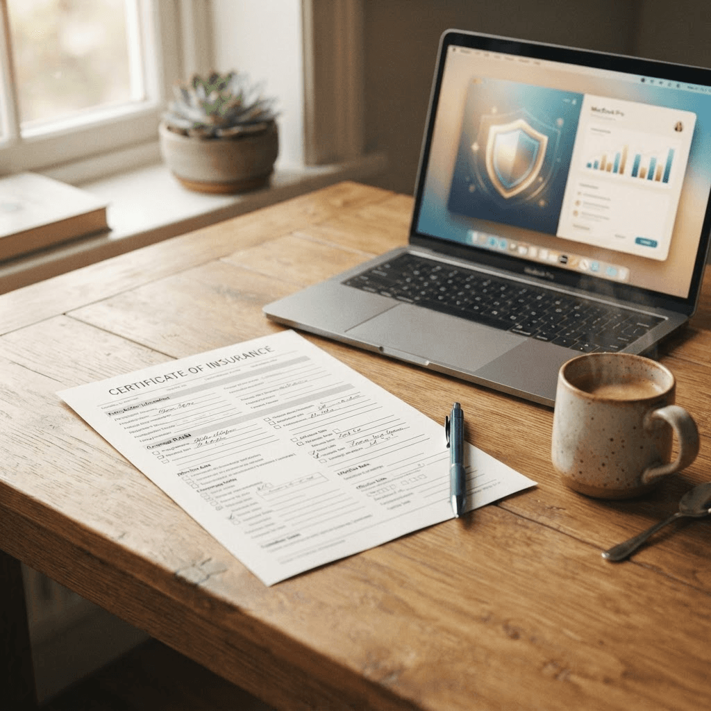 Lease administration — What is a certificate of insurance?